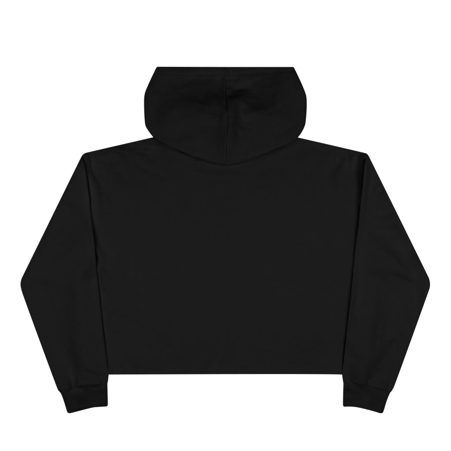 Lace Game Cropped Hoodie — Athletic Casual Crop Sweatshirt with Rope Lace Graphic