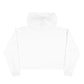 Lace Game Cropped Hoodie — Athletic Casual Crop Sweatshirt with Rope Lace Graphic