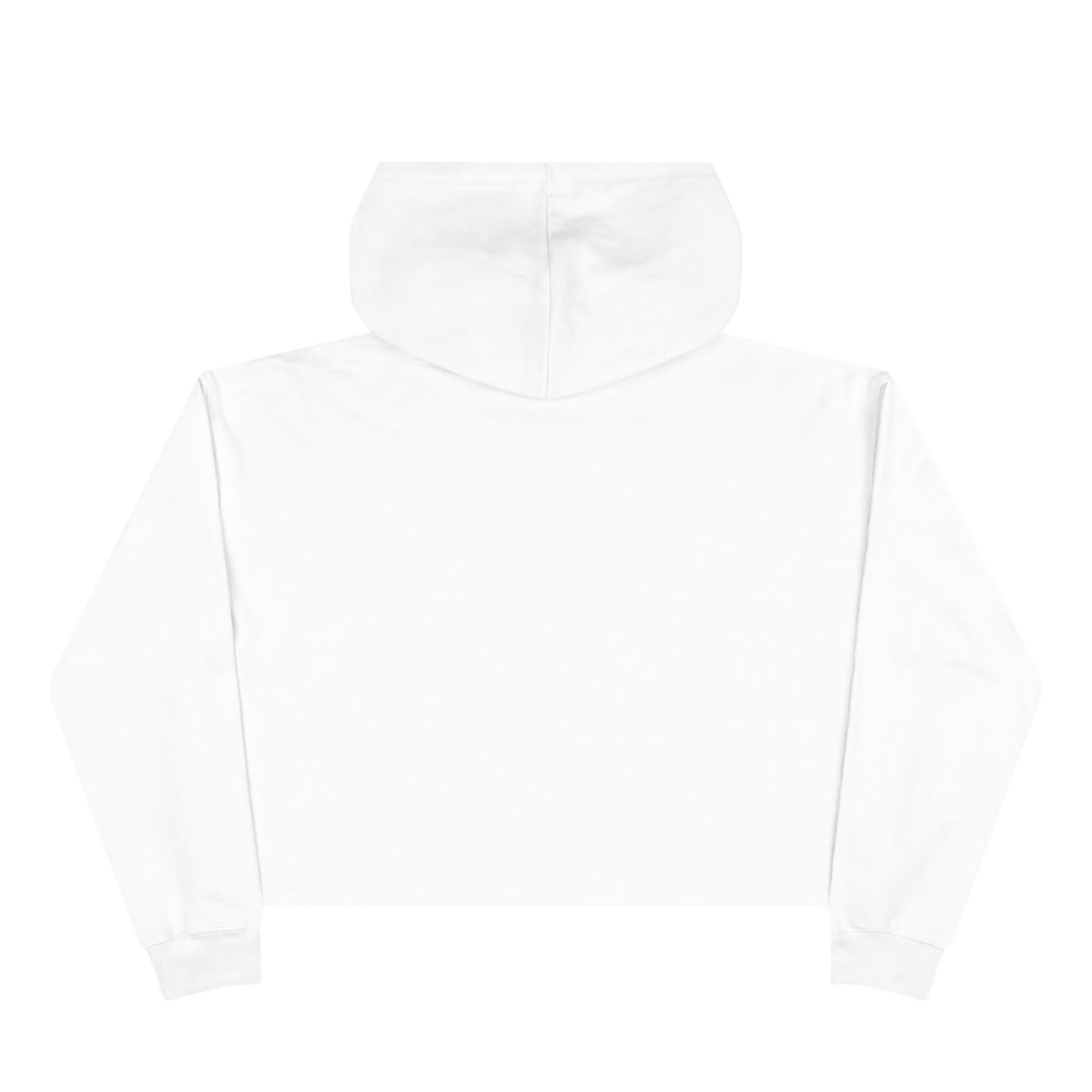 Lace Game Cropped Hoodie — Athletic Casual Crop Sweatshirt with Rope Lace Graphic