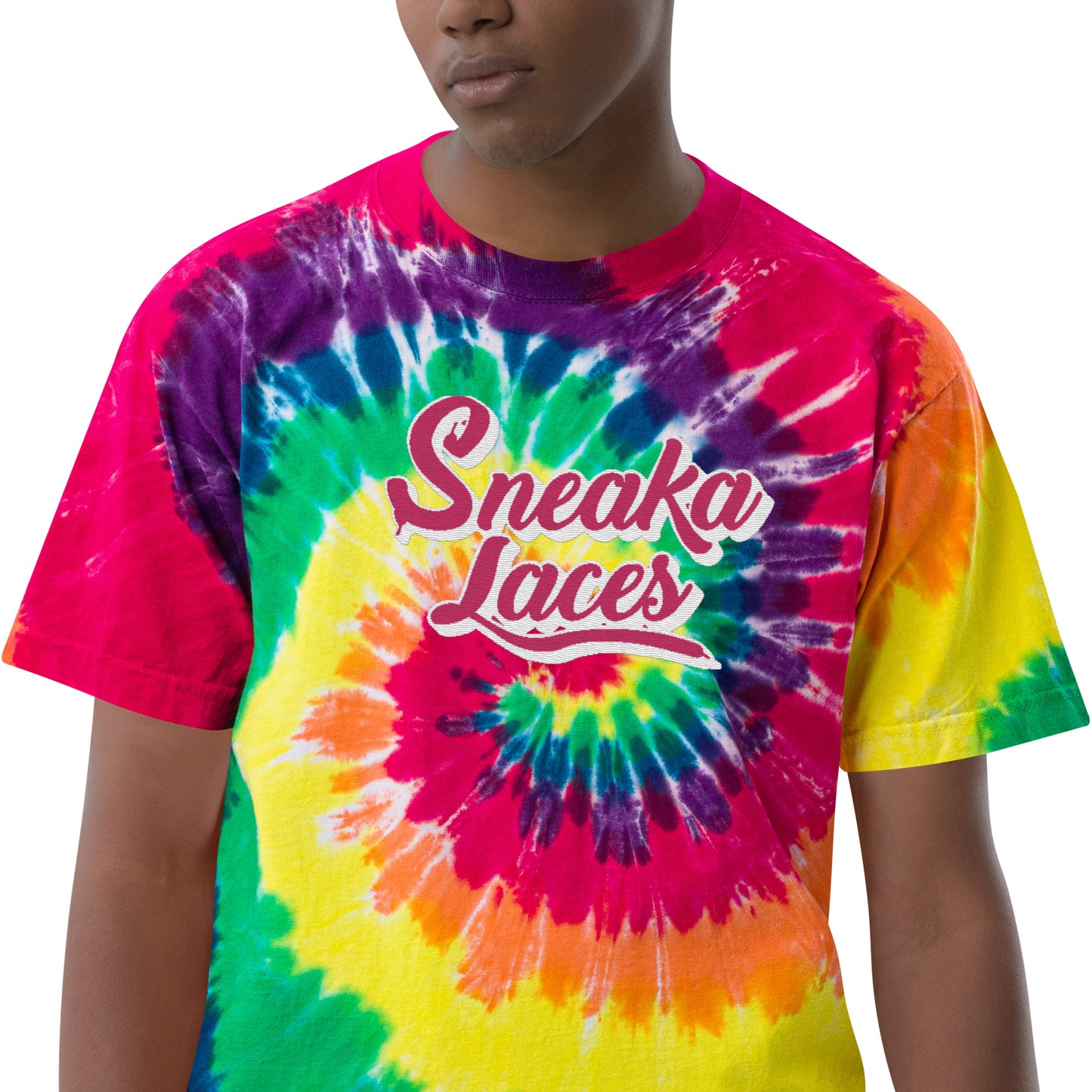 Oversized tie-dye t-shirt