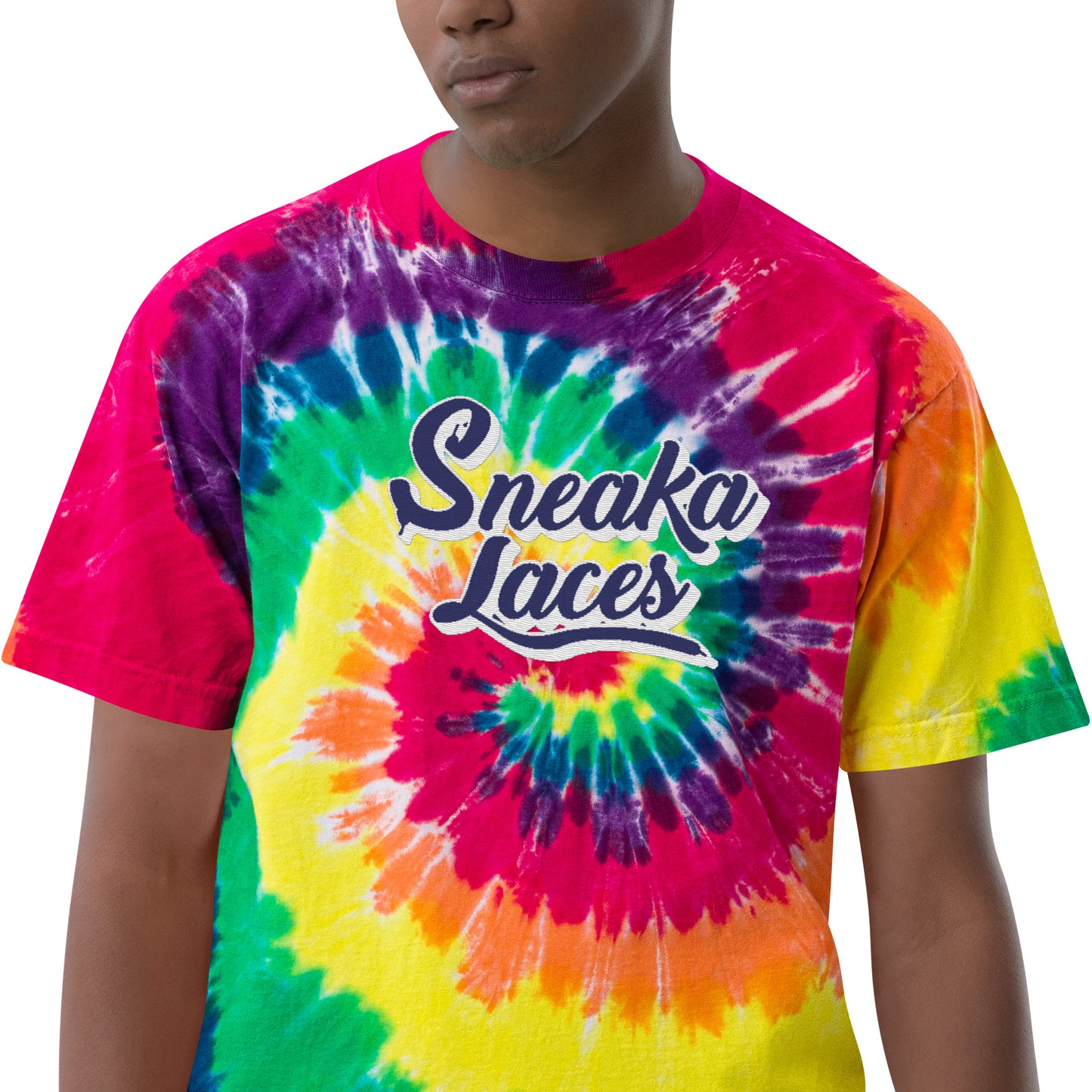 Oversized tie-dye t-shirt