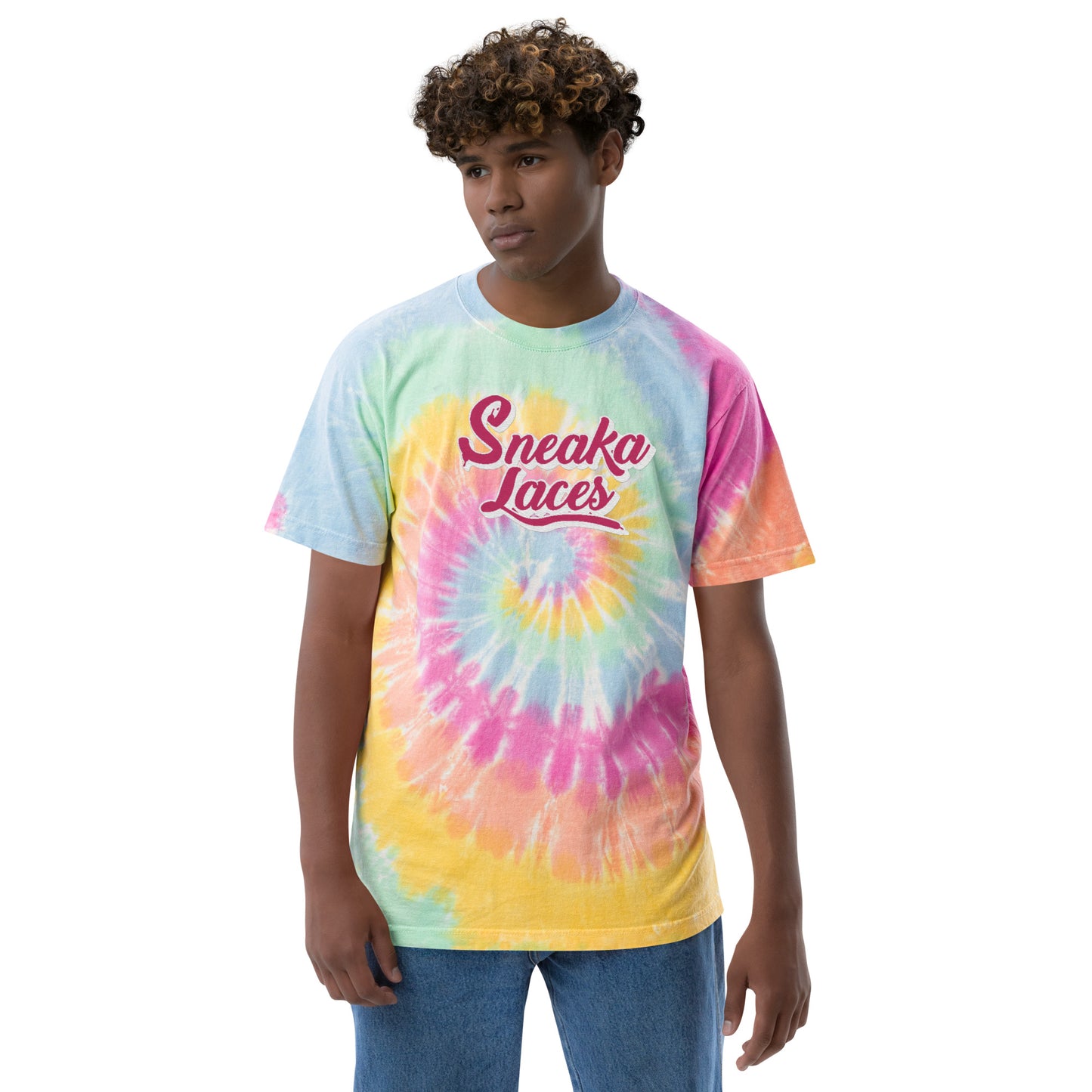 Oversized tie-dye t-shirt
