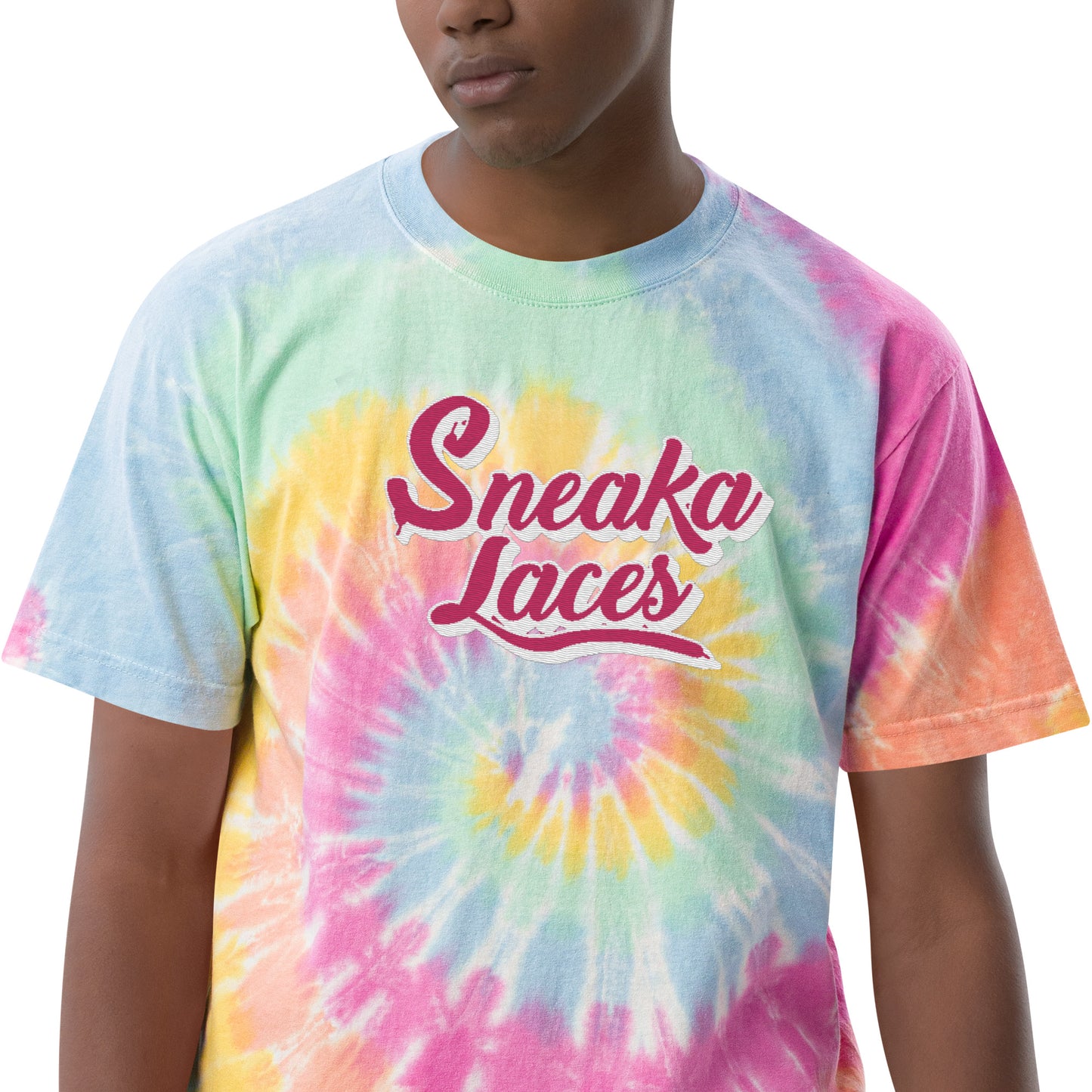 Oversized tie-dye t-shirt