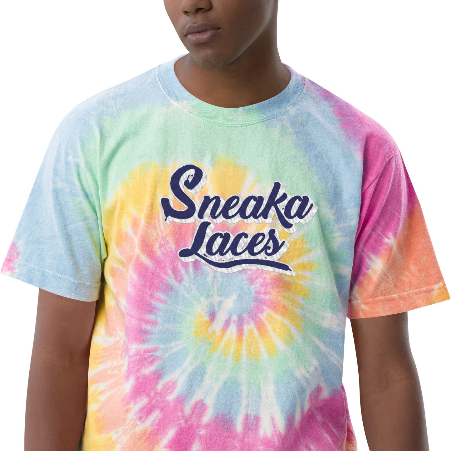 Oversized tie-dye t-shirt