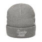 Ribbed knit beanie