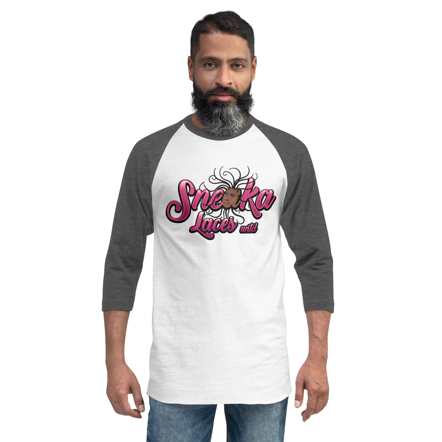 3/4 sleeve raglan shirt