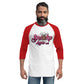 3/4 sleeve raglan shirt