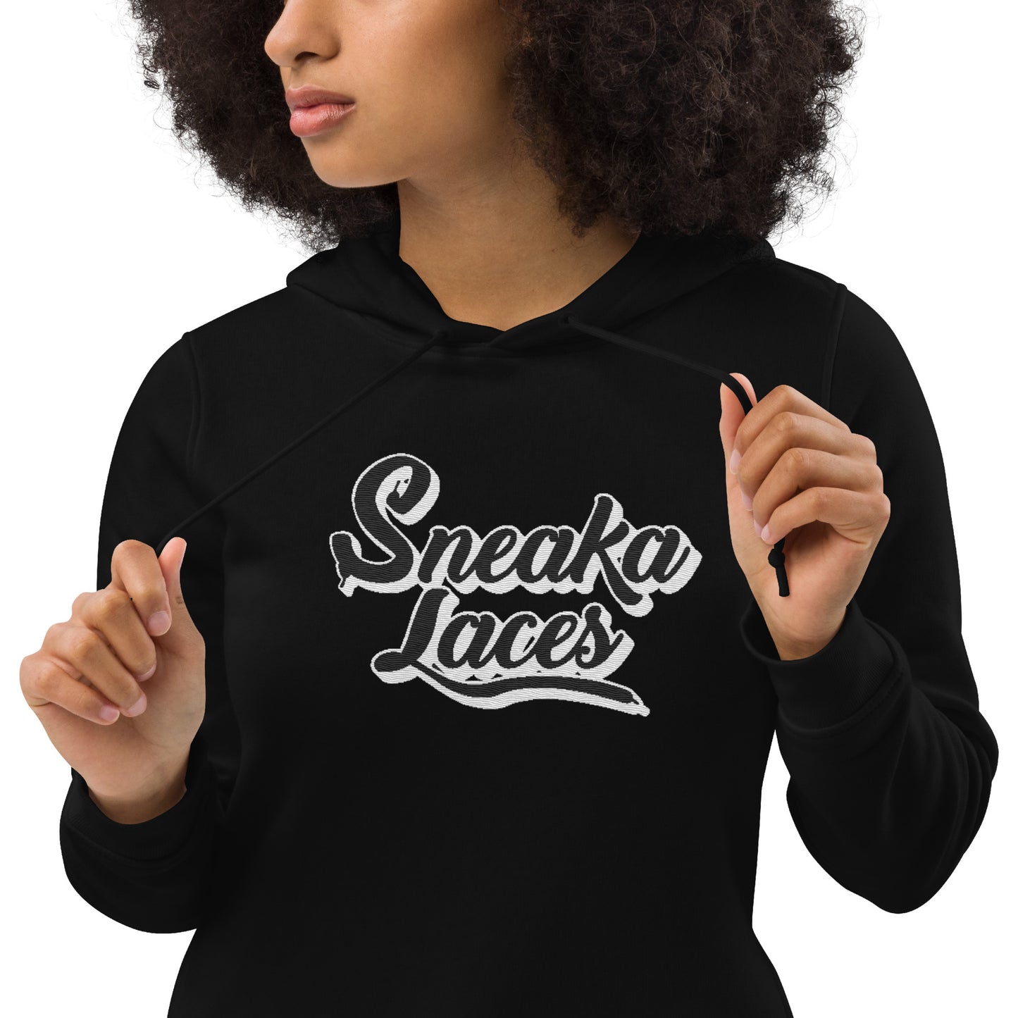 Women's eco fitted hoodie