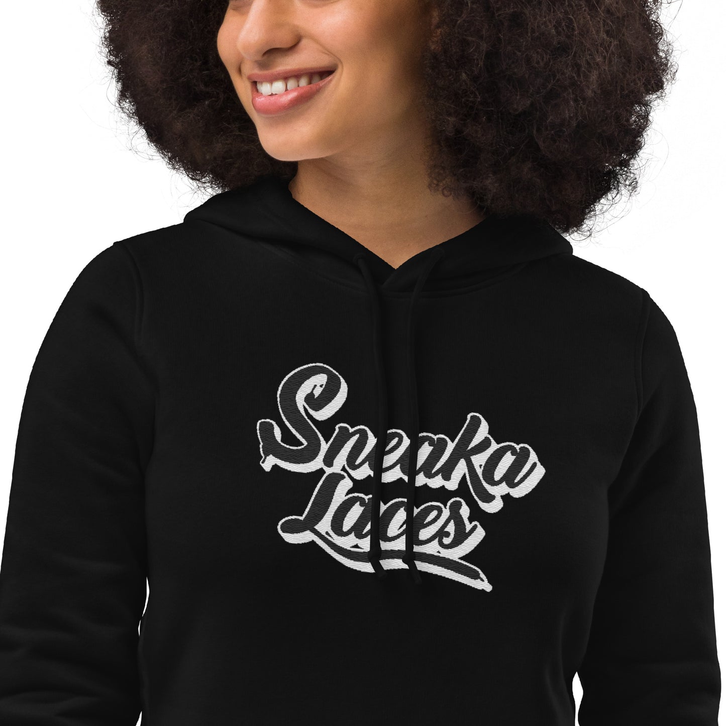 Women's eco fitted hoodie