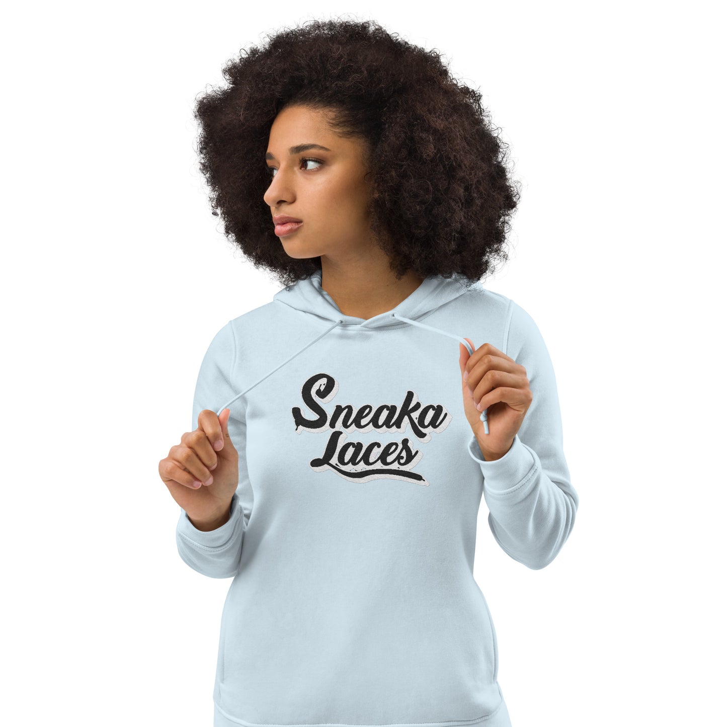Women's eco fitted hoodie
