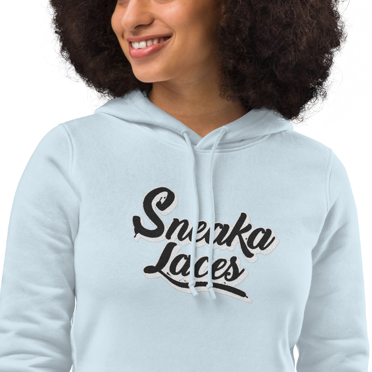 Women's eco fitted hoodie