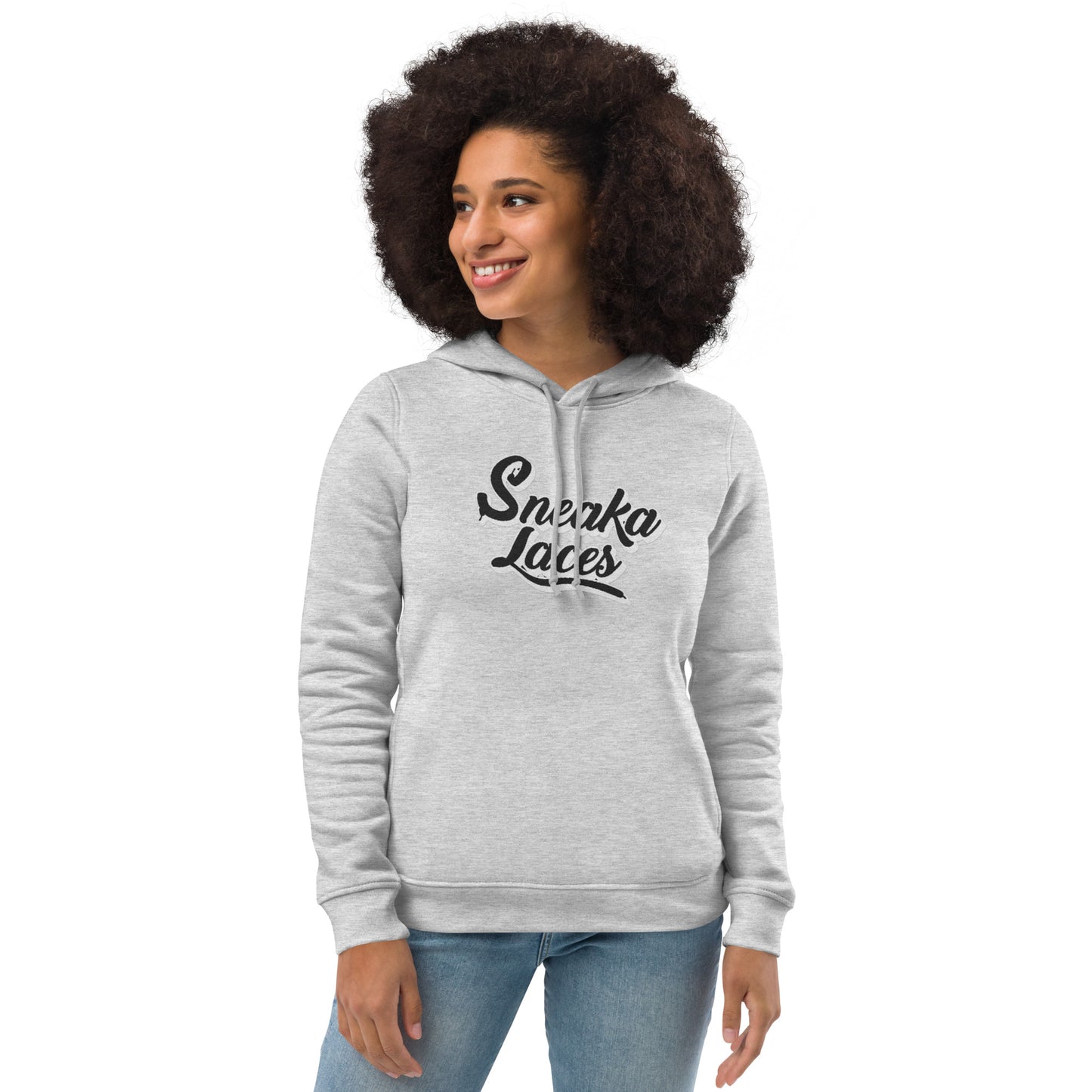 Women's eco fitted hoodie