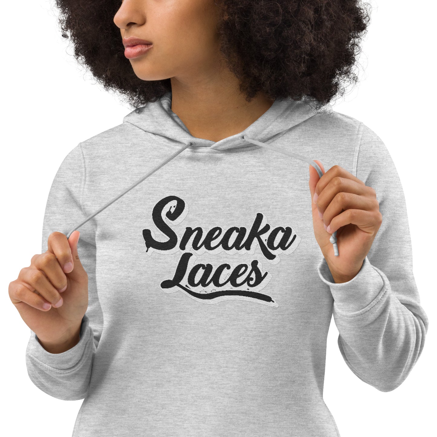 Women's eco fitted hoodie