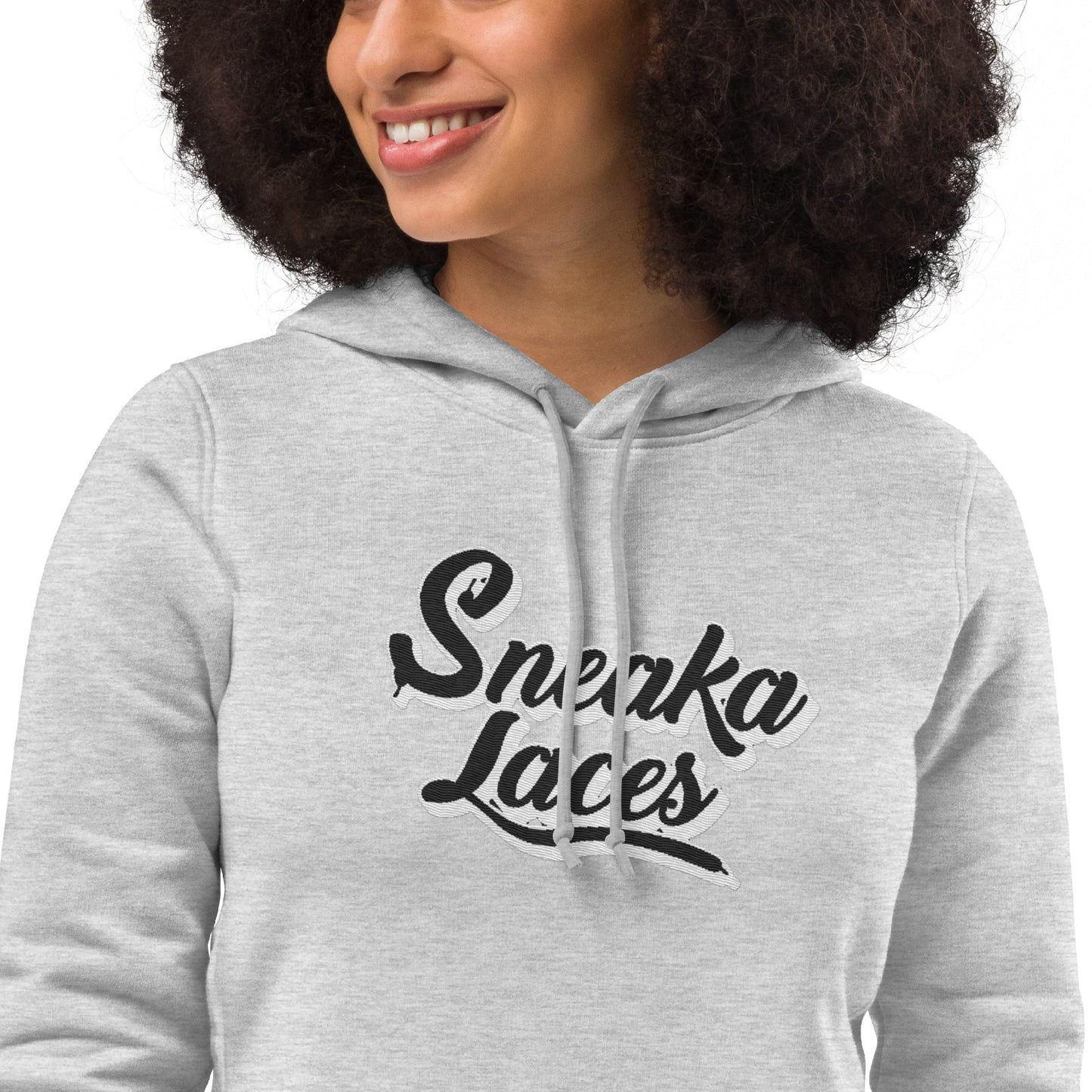 Women's eco fitted hoodie