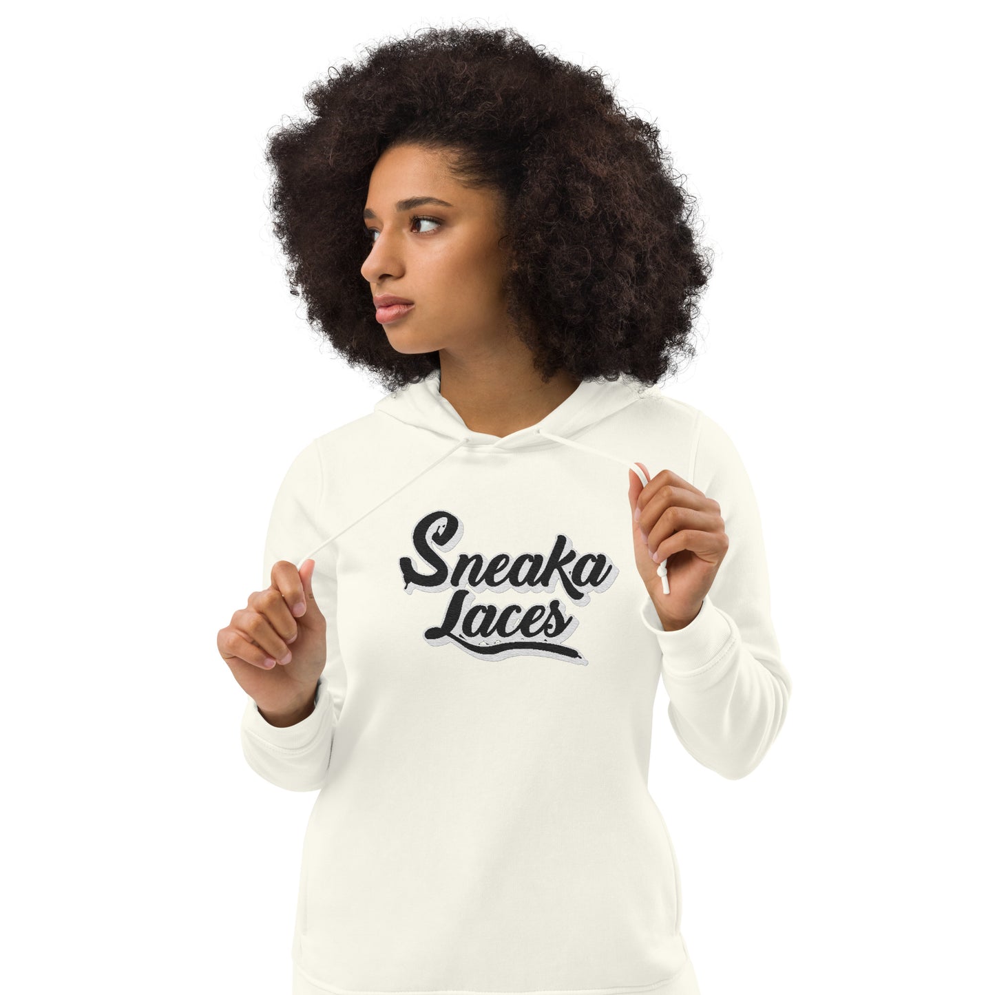 Women's eco fitted hoodie