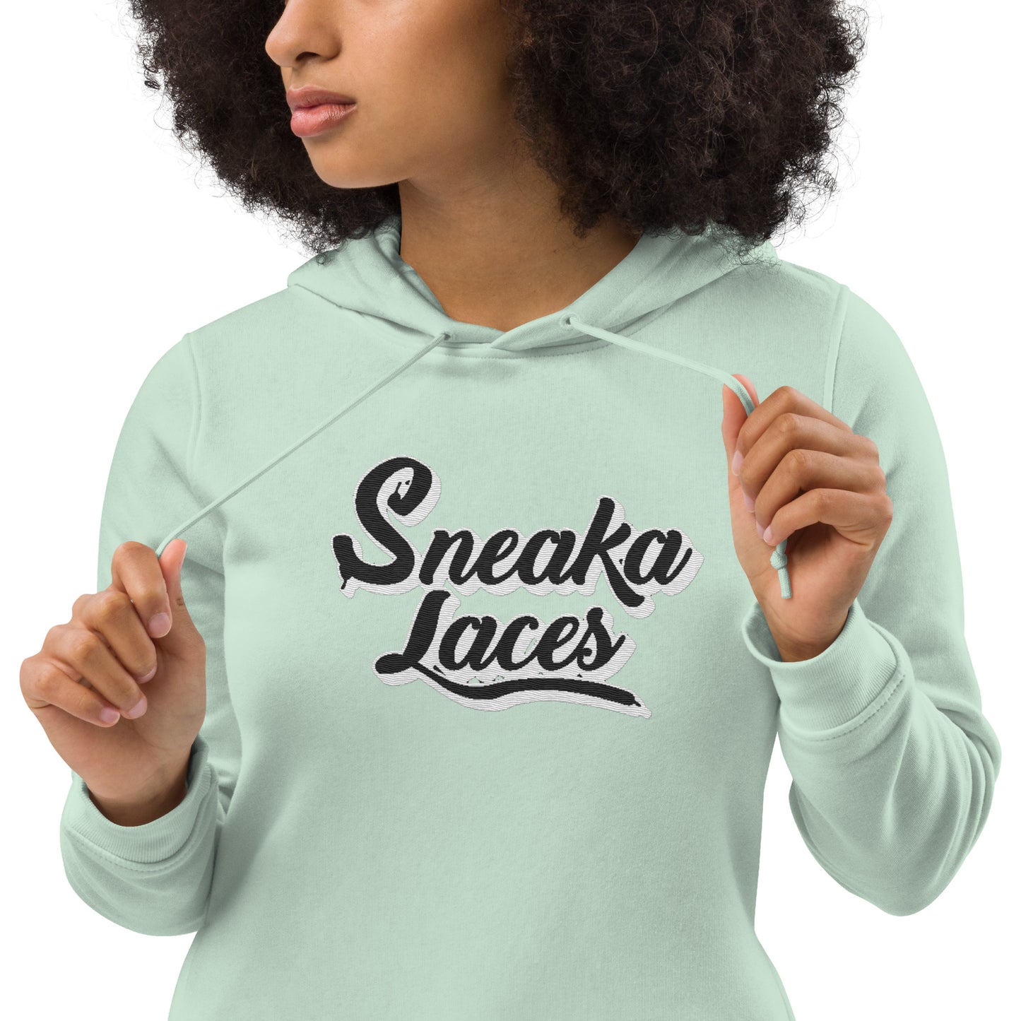 Women's eco fitted hoodie