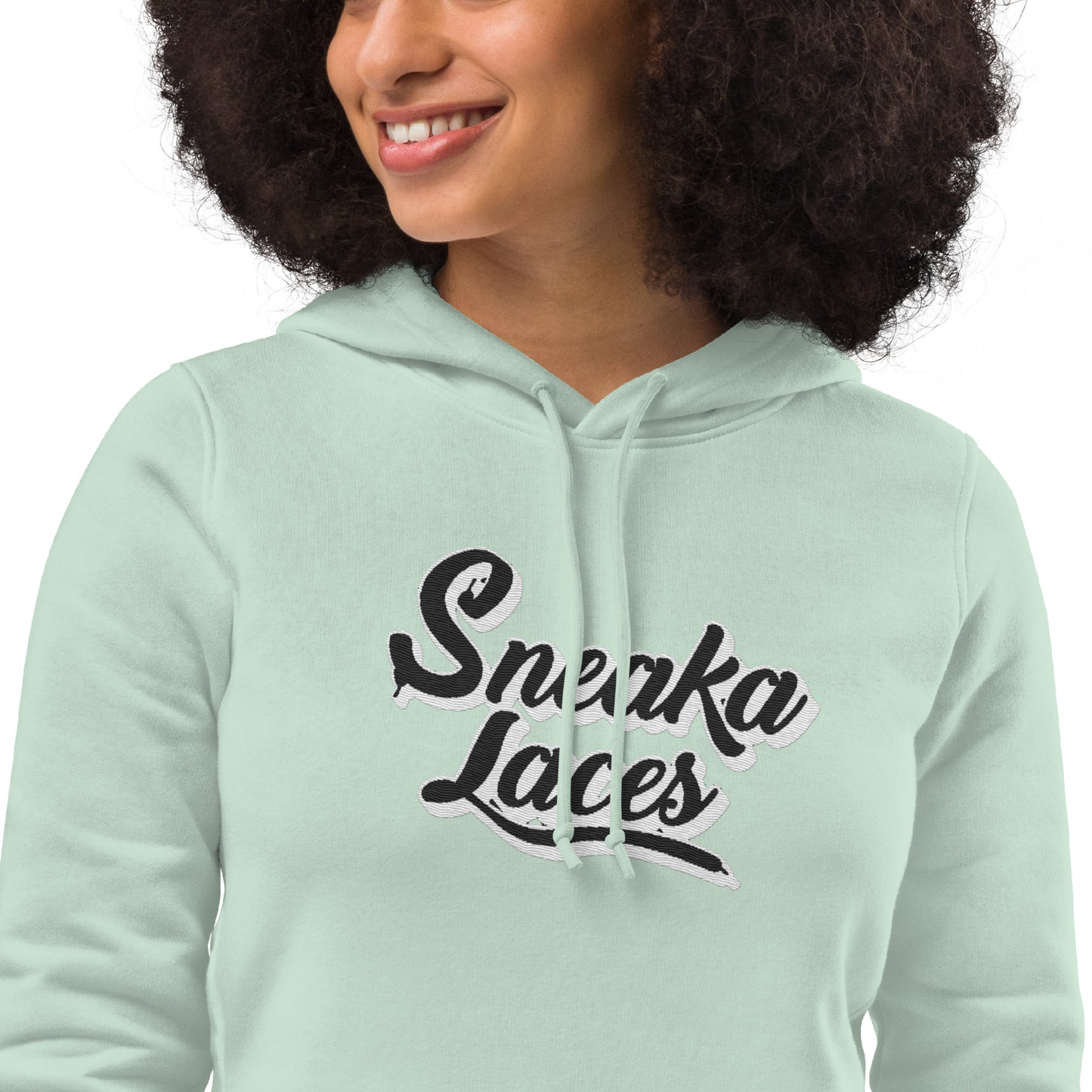 Women's eco fitted hoodie