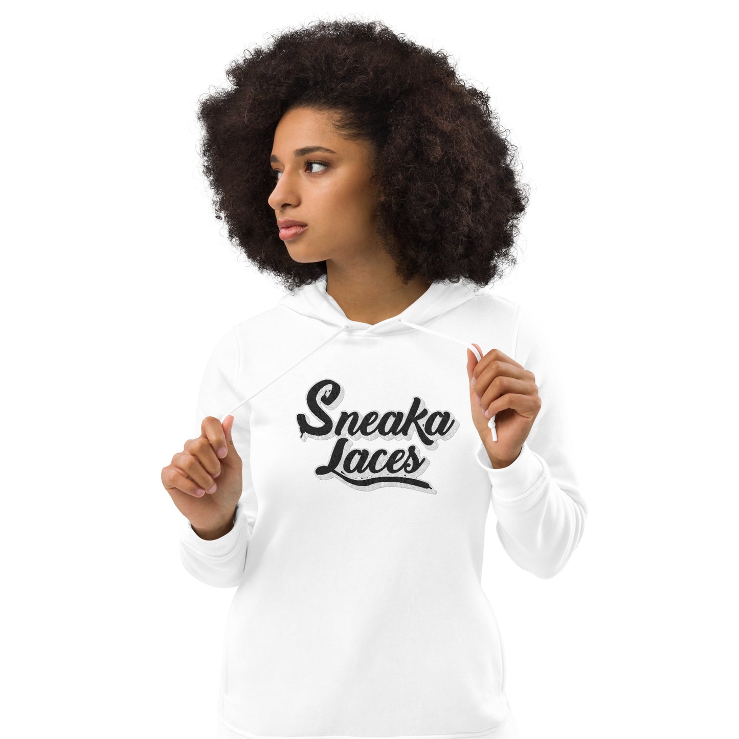 Women's eco fitted hoodie
