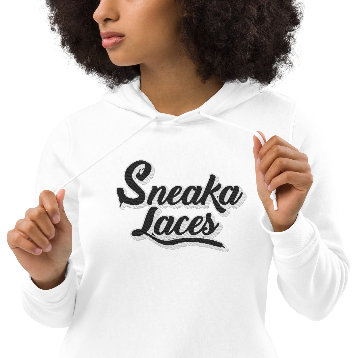 Women's eco fitted hoodie